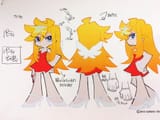 Panty model sheet