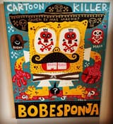 cartoon killer BOBESPONJA