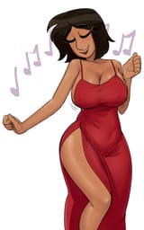 Leah dancing