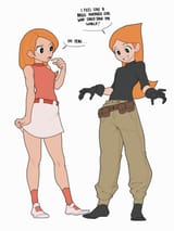 Kim and Candace swap outfit by MrFishcorpse