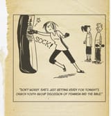 Punching Bag Peppermint Patty
