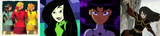Bitches - Heathers - Black Fire Azula Shego