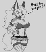 goth gf loona