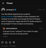 Blue Beetle played by the same guy