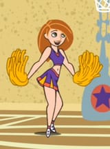 KimClothesAttackoftheKillerBebes-CheerleadingOutfitPomPoms