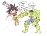 Hulk HATES Goku