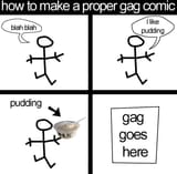 official gag comic template