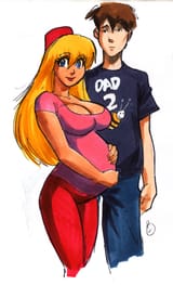 I-Dream-of-a-Jeanie-Bottle-Motherhood-by-soycrisp