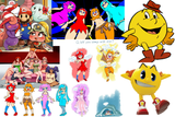 pac-man ghost harem