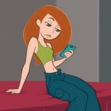 kim texting