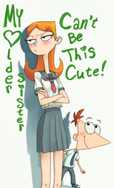 121499 - artist_fufulo candace_flynn oreimo phineas_and_ferb phineas_flynn