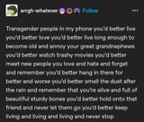 trannies in my phone