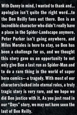 Nick Lowe hates Ben Reilly