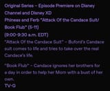 Next episodes