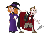 milo_murphy_s_law___milo___melissa__halloween_art__by_calebdoerksen20_de7vrz8-fullview