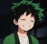 smiling deku