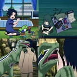 Dionsaur and Sasuke