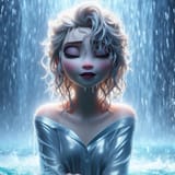 AI Waterfall Silver Elsa (71)