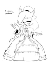 whisper rococo dress