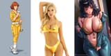 april golden bikini