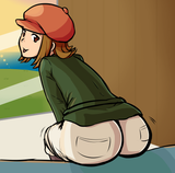 Lucy&#039;s ass (2)