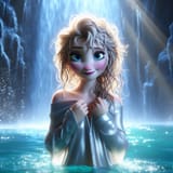 AI Waterfall Silver Elsa (89)