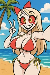 20250716_2050_Charlie Selfie at Beach_simple_compose_01k0axqatzekg8qjks1pphhxm8