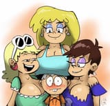 28476 - 2016 big_breasts character_leni_loud character_lincoln_loud character_lori_loud character_luna_loud