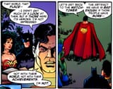Superman on fake heroes