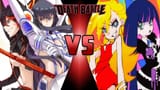 Ryuko and Satsuki vs Panty and Stocking Trigger Battle
