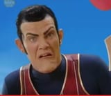 Robbie Rotten is worried