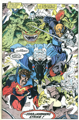 Uncanny X-Men #275 - Starjammers