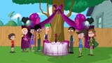 Fireside_Girls,_Ferb_and_Baljeet_admire_their_romantic_dinner