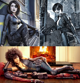 domino cosplay vs movie
