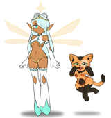 Cleo and Flufflepon 2