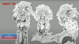 Aztec_Batman_Forest_Ivy_character_sketches