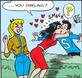 Best of Archie Americana - Silver Age-066_pan6_veronica_kisses_jughead_crop