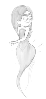 Aggie ghost tail pencil