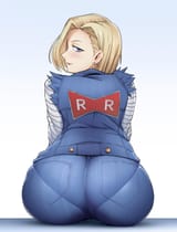 Android 18 booty