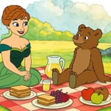 20250720_1401_Picnic with Little Bear_remix_01k0mft9f2ffcrdhx9zkvrjrj6