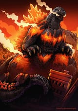 Burning Godzilla