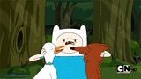 Finn becomes a furry