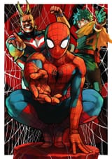 __midoriya_izuku_spider_man_and_all_might_boku_no_hero_academia_and_2_more_drawn_by_horikoshi_kouhei__fc2c22d8e5f4d795e834ae200413166d
