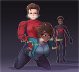 Petey shows Peter Darker who the REAL Spider-Man is