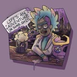 rick life is an adventure or some shit color