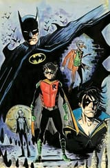 Robin &amp; Batman - Jason Todd (2025) 01 Jeff Lemire virgin variant