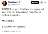 Alex Hirsch dreamworks face