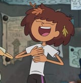 Anne laughing
