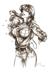 MJ shirt rip