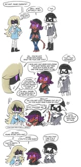 md co crossover comic beretta meets akita and colt